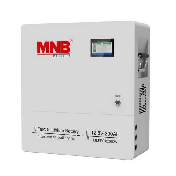 Аккумуляторная батарея LiFePO4 MNB Battery LFPW-12.8-200 LCD Touch 12.8В 200Ач