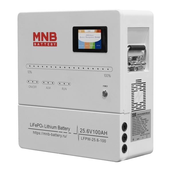 Аккумуляторная батарея LiFePO4 MNB Battery LFPW-25.6-100 LCD Touch 25.6В 100Ач