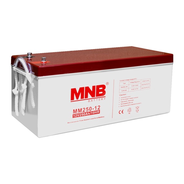 Аккумуляторная батарея свинцово-кислотные MNB Battery MM 250-12 AGM 250Ач 12В