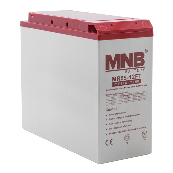 Аккумуляторная батарея свинцово-кислотные MNB Battery MR 55-12 FT AGM 55Ач 12В