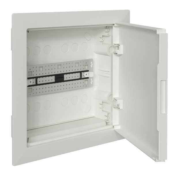 Щит мультимедийный встраиваемый КЭАЗ OptiBox Pro 12-VNM-IP40 непрозрачная белая дверца IP40