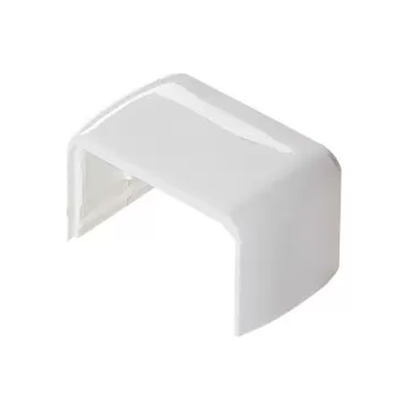 Накладка на стык SPL для мини-плинтусов 20х12,5 белый (аналог 033602)