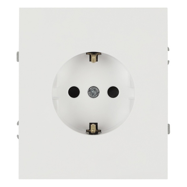 Розетка с заземлением ЭРА Arktik 16-2101-01 2P+E Schuko 16А-250В белый