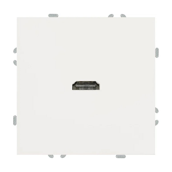 Розетка HDMI Stekker Эмили RST00-5118-01 Type A, белый фарфор