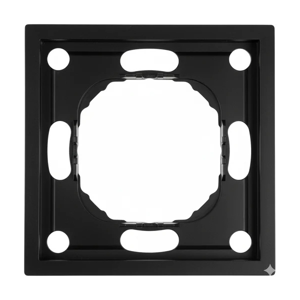 Рамка Stekker Эмили PFR00-5001-05 1 пост, черный уголь