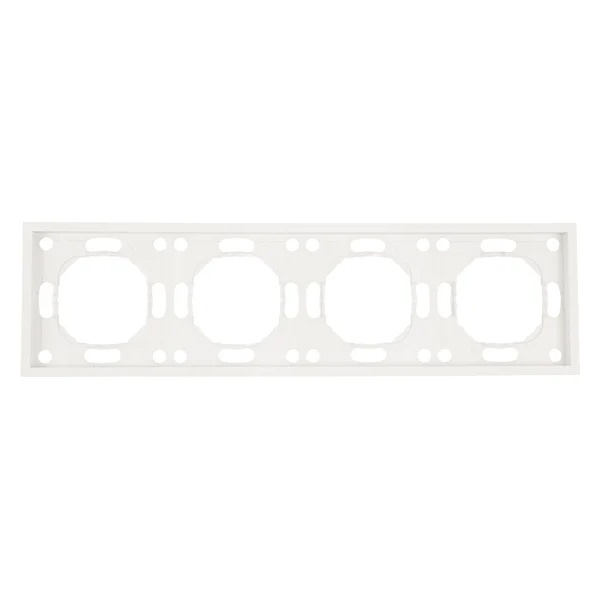 Рамка Stekker Эмили PFR00-5004-01 4 поста, белый фарфор