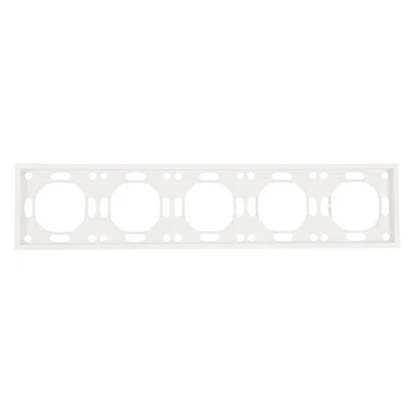Рамка Stekker Эмили PFR00-5005-01 5 постов, белый фарфор