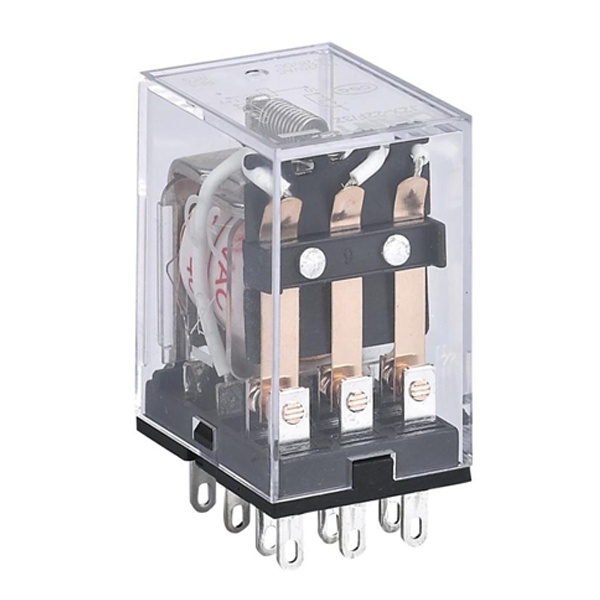 Промежуточное реле Chint JZX-22F(D) 3NO/NC с индикацией LED 5А 24В DC (R)