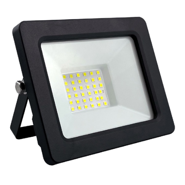 Прожектор светодиодный с датчиком освещенности Feron LL-981 2835SMD 30W 6400K 2700Lm IP65 черный