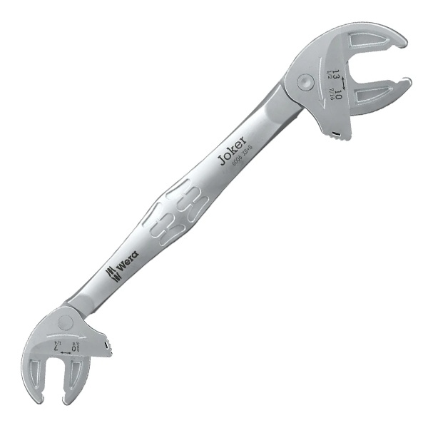 Ключ гаечный Wera рожковый двусторонний с самонастройкой 7 - 13 x 161 мм 6006 Joker XS/S