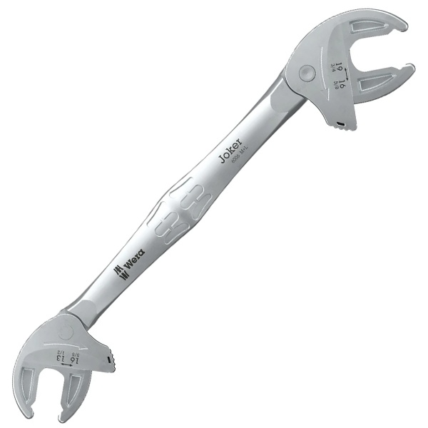 Ключ гаечный Wera рожковый двусторонний с самонастройкой 13 - 19 x 240 мм 6006 Joker M/L