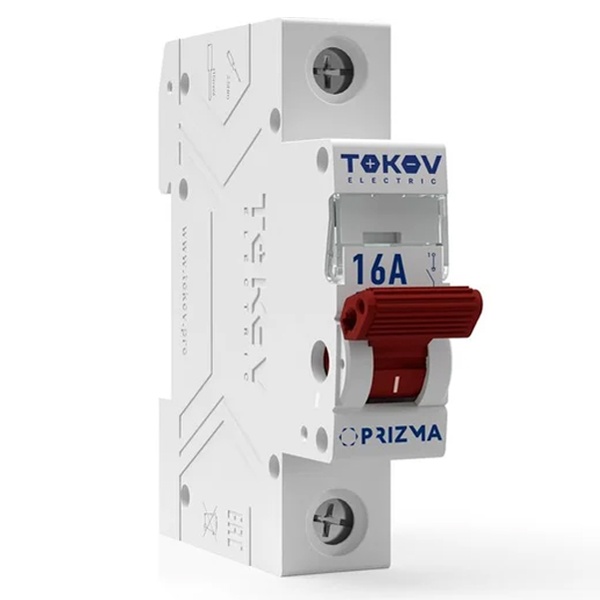 Выключатель нагрузки модульный Prizma Tokov Electric 1п 16А (рубильник)
