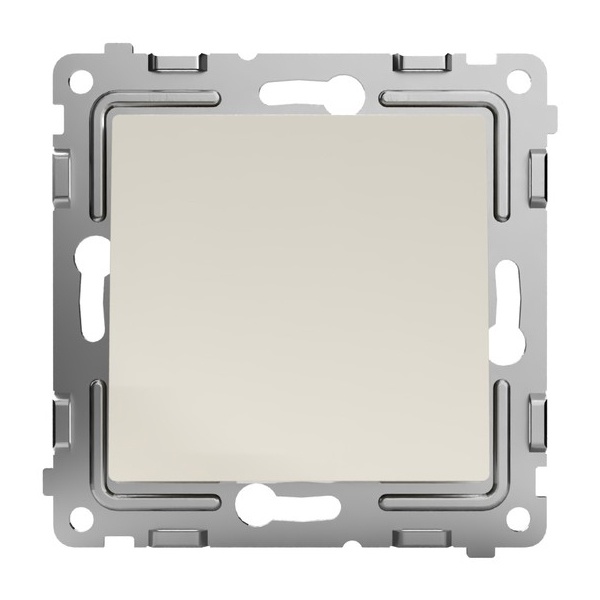 Выключатель одноклавишный Tokov Electric Pixel 10А IP20 бежевый