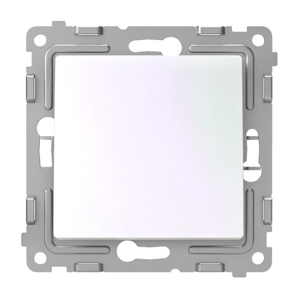 Выключатель одноклавишный Tokov Electric Pixel 10А IP20 перламутр
