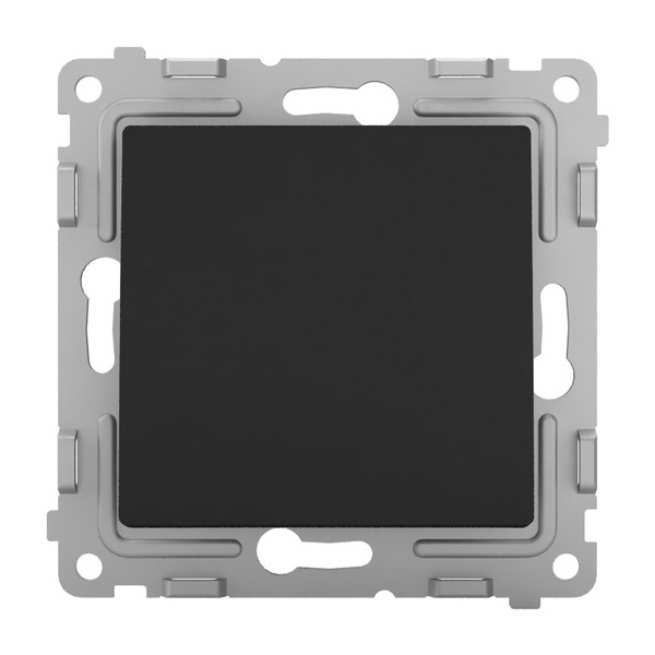 Выключатель одноклавишный Tokov Electric Pixel 10А IP20 карбон