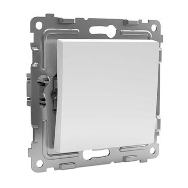 Выключатель одноклавишный Tokov Electric Pixel 10А IP20 айс