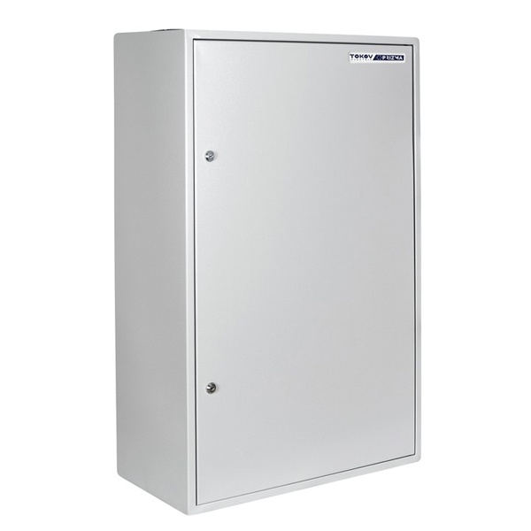 Щит металлический навесной Tokov Electric Prizma ЩМП-5 1000х650х300 с монтажной панелью IP31 серый