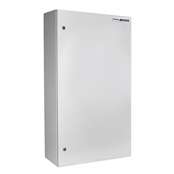 Щит металлический навесной Tokov Electric Prizma ЩМП-7 1320х750х300 с монтажной панелью IP54 серый