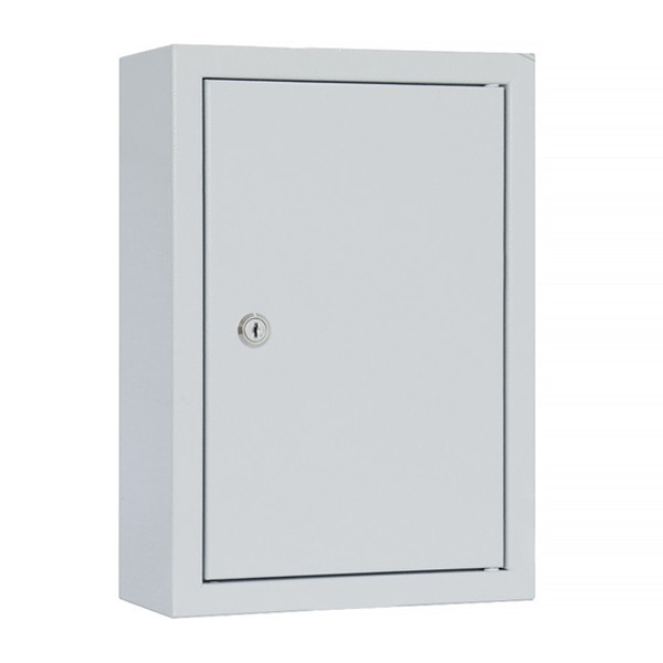 Щит металлический навесной Tokov Electric Prizma ЩРн-18 18м 350х245х120 с Din-рейкой IP31 серый
