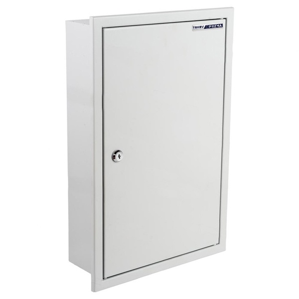 Щит металлический встраиваемый Tokov Electric Prizma ЩРв-36 36м 520х340х120 с Din-рейкой IP31 серый