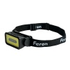Фонарь налобный светодиодный Feron TH2315 5W IP44 USB type-C пластик, c аккумулятором