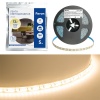Светодиодная лента Feron LS626 180SMD(2835) 17W/м 3000К 12V IP65 5000x10x1,22mm теплый белый