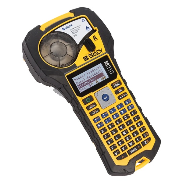 Портативный ленточный принтер-маркиратор Brady M210 (Eng) с картриджем M21-750-499