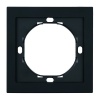 Рамка Stekker Мия PFR00-3001-05 1 пост, черный бархат