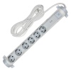 Фильтр сетевой ИЭК Comfort СФ-06К 6х2P+PE 16А 3м 3х1,5мм2 белый
