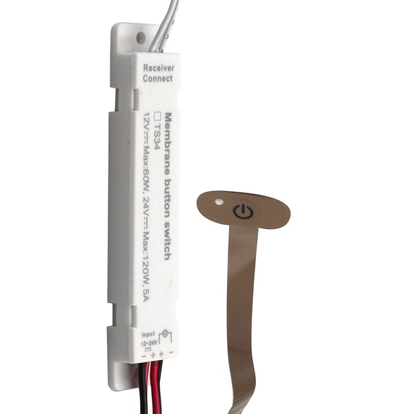 Датчик касания Feron SEN35 60/120W 12-24V с кабелем (25 см) коричневый