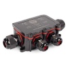 Коробка распределительная герметичная Fortisflex MG Box M-4 4 выхода IP68 черный
