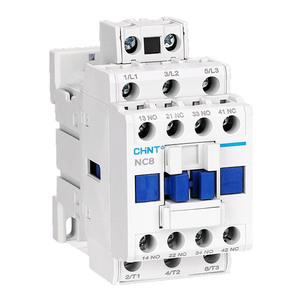 Контактор Chint NC8-18/W 3п 18А управление 100-250В AC/DC 1НО+1НЗ