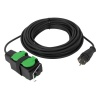 Удлинитель силовой ЭРА GREEN LINE UDL-KG-3x2,5m-10m-IP44 4х2Р+Е 10м КГ 3х2,5мм2 IP44