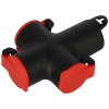Колодка ЭРА KB-3e-R-IP44 3х2P+E 16A IP44 красная