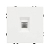 Розетка компьютерная Arlight Nobe RJ-45 кат.6, белый кварц