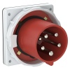 Вилка встраиваемая ИЭК ССИ-3352 63А-6ч 380В 3P+PE+N IP67
