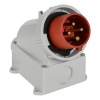 Вилка стационарная ИЭК ССИ-5242 32А-6ч 380В 3P+PE IP67