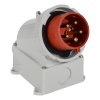 Вилка стационарная ИЭК ССИ-5252 32А-6ч 380В 3P+PE+N IP67