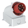 Вилка стационарная ИЭК ССИ-5352 63А-6ч 380В 3P+PE+N IP67