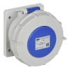 Розетка встраиваемая прямая ИЭК ССИ-6232 32А-6ч 220В 2P+PE IP67