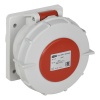 Розетка встраиваемая прямая ИЭК ССИ-6242 32А-6ч 380В 3P+PE IP67