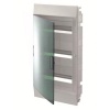 Шкаф в нишу ABB Mistral41 36М (3x12) зеленая прозрачная дверь клеммный блок 41A12X32A