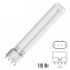 Лампа бактерицидная Osram HNS L 18W 4P 2G11 L214mm специальная безозоновая