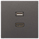 Розетки USB, HDMI серии LS