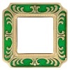 Рамка 1-ная Siena Smalto Italiano Fede Emerald Green