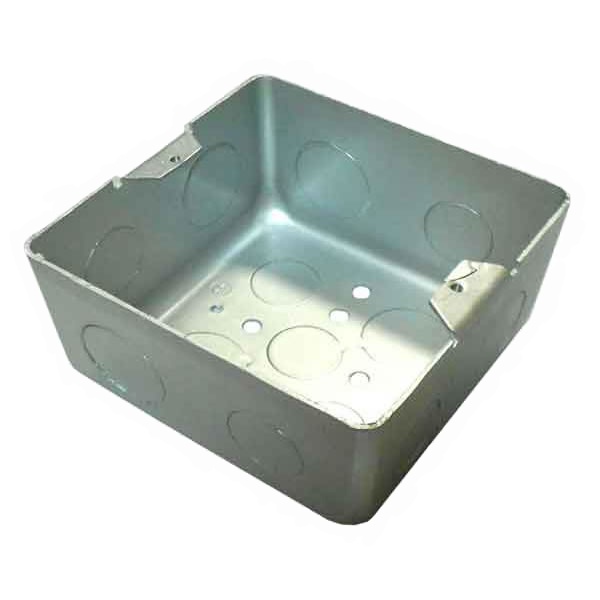 Коробка BOX/2S для люков Экопласт LUK/2 (AL, BR) в пол, металлическая для заливки в бетон