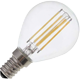 Лампы филаментные светодиодные LED шарик с цоколем Е14, E27