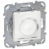 Терморегулятор  комнатный (от +5 до +30 градусов) 8А SE Unica, белый