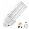 Лампа Osram Dulux D/E 26W/830 G24q-3 тепло-белая