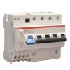 Дифференциальный автомат DS204 C10А 30mA тип АС 4P трехфазный электромеханический 6кА ABB (дифавтомат, АВДТ)